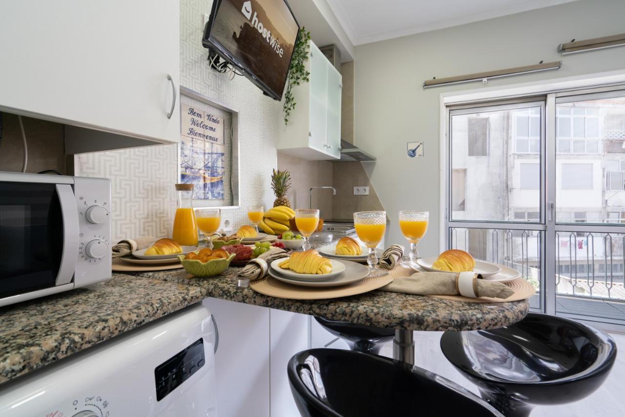 Host Wise - Modern Flats With Stunning Terrace Or Balcony - Central Location Porto Ngoại thất bức ảnh